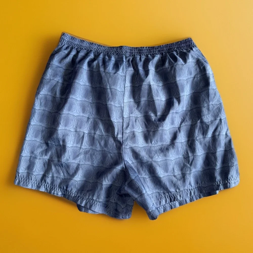 Vintage Nike Alpha Project Shorts Women's Large Blue Orange Swoosh 4